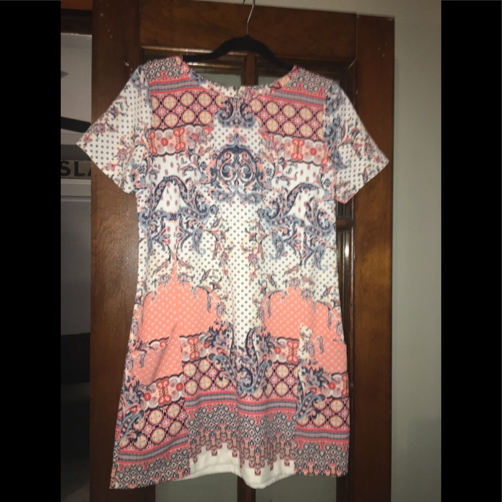 Abercrombie bandana print shift dress